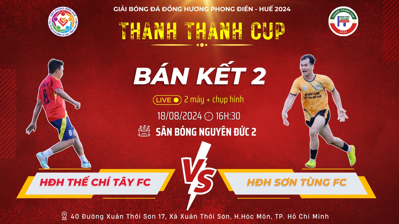 HĐH Thế Chí Tây FC và HĐH Sơn Tùng FC