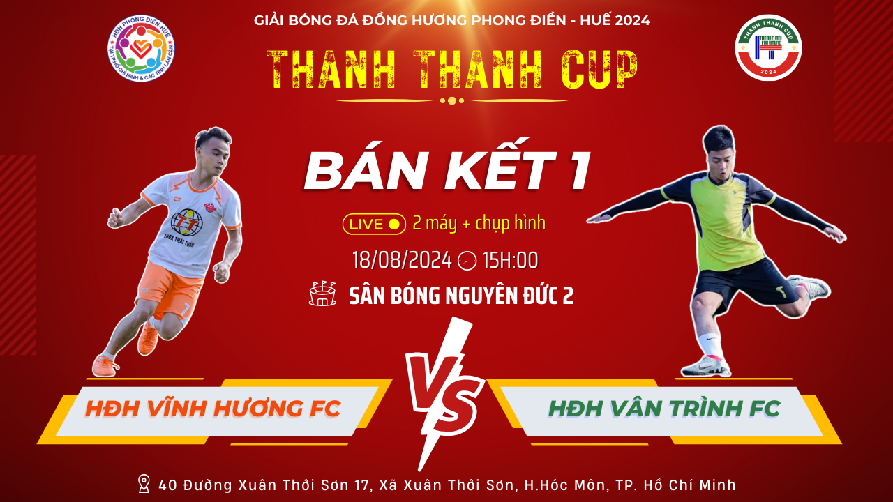 HĐH Vĩnh Hương FC và HĐH Vân Trình FC