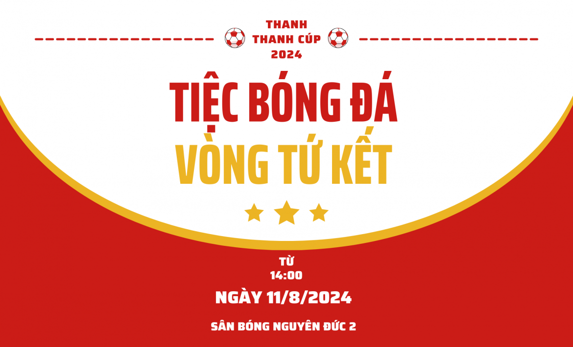 Danh sách 8 đội bóng đã giành quyền vào vòng tứ kết giải bóng đá Thanh Thanh Cúp 2024